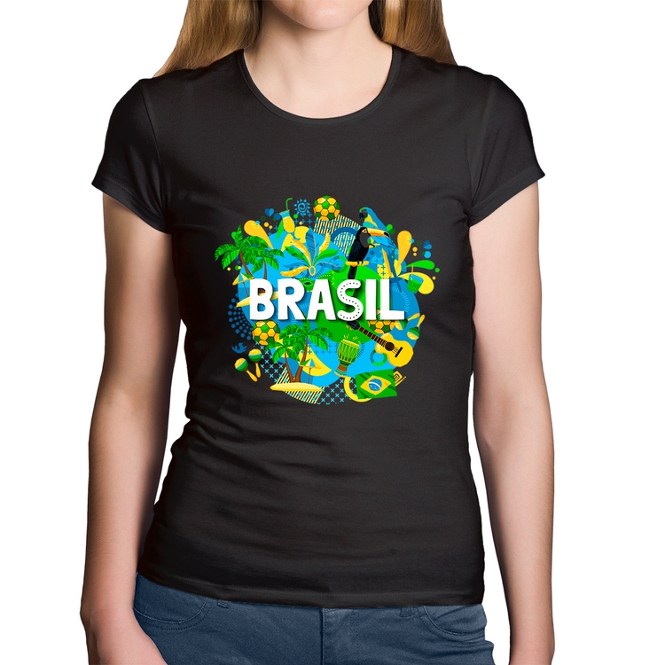 Baby Look Algodão Brasil