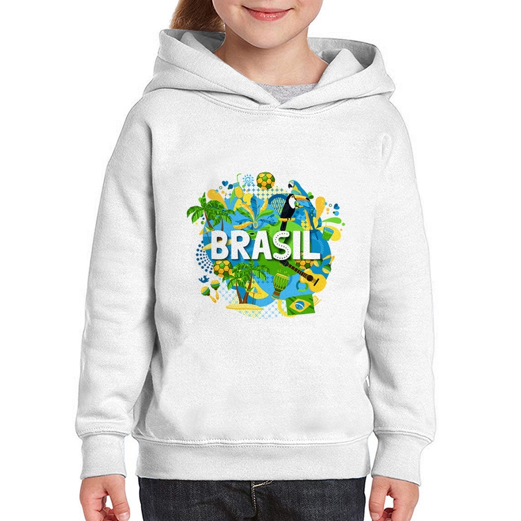 Moletom Infantil Brasil