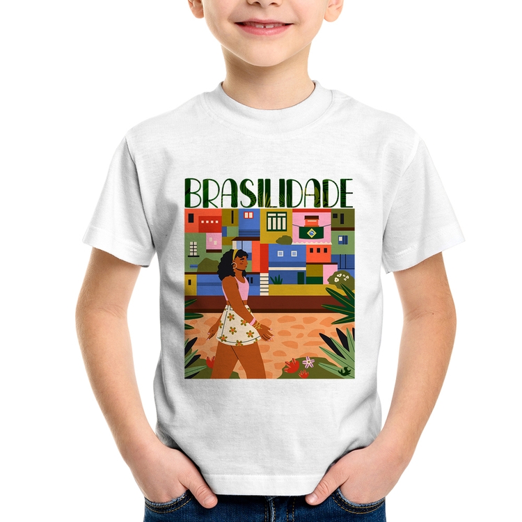 Camiseta Infantil Brasilidade