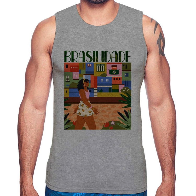 Regata Brasilidade - Cinza