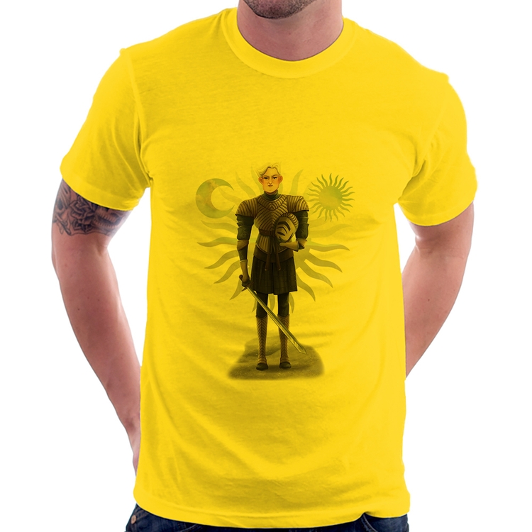Camiseta Brienne of Tarth - Amarela