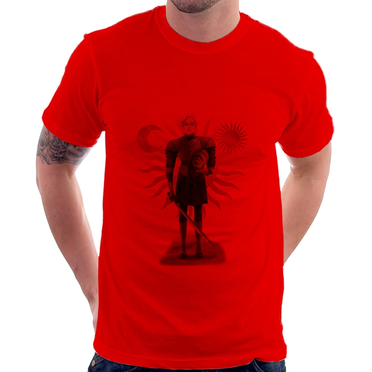 Camiseta Brienne of Tarth - Vermelha