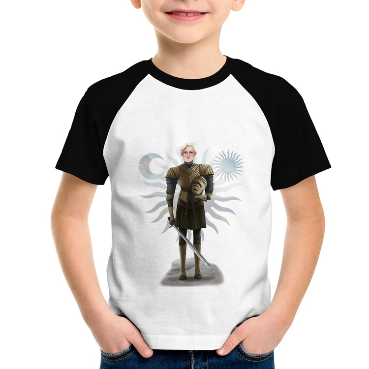Camiseta Raglan Infantil Brienne of Tarth