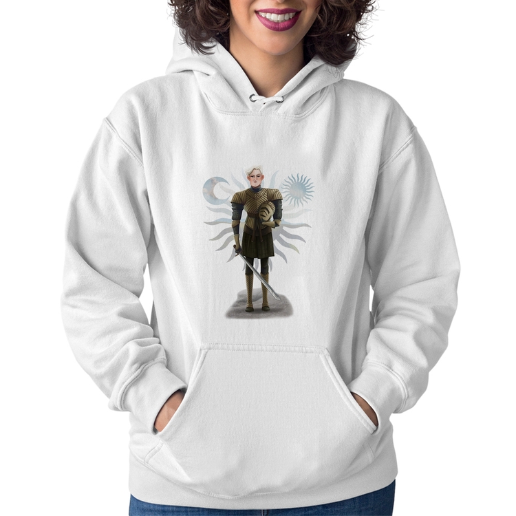 Moletom Feminino Brienne of Tarth - Branco