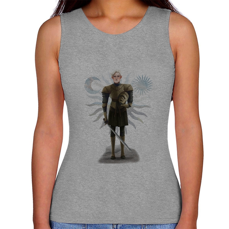 Regata Feminina Brienne of Tarth - Cinza