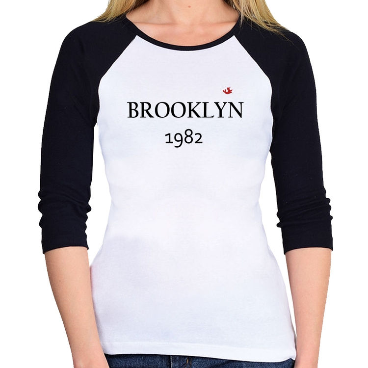 Baby Look Raglan Brooklyn 1982 Manga 3/4