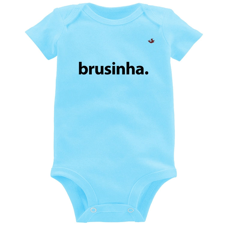 Body Bebê Brusinha - Azul Bebê
