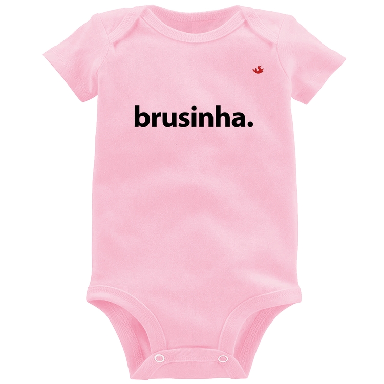 Body Bebê Brusinha - Rosa Bebê