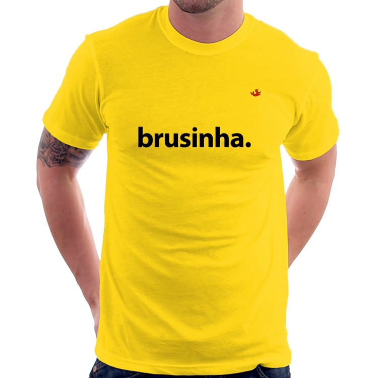 Camiseta Brusinha - Amarela