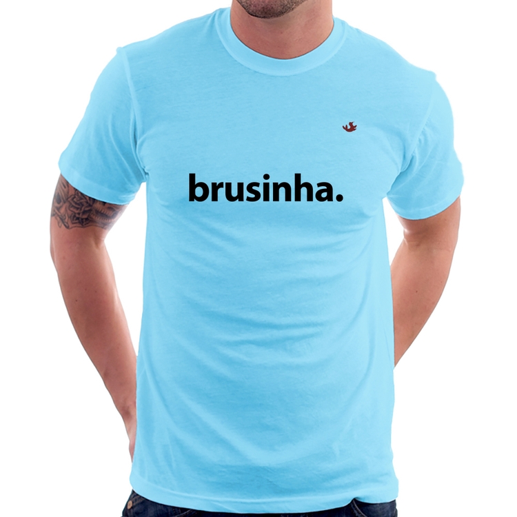 Camiseta Brusinha - Azul Bebê