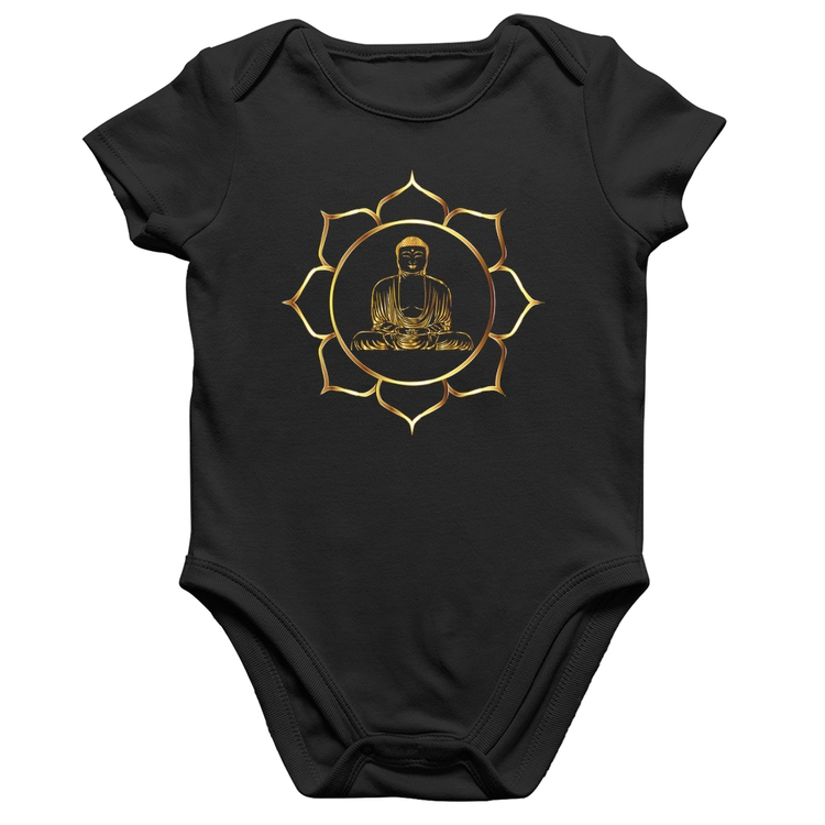 Body Bebê Algodão Buda