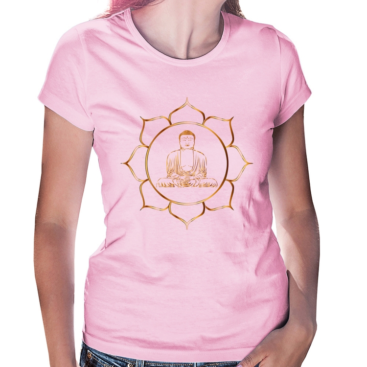 Baby Look Buda - Rosa Bebê