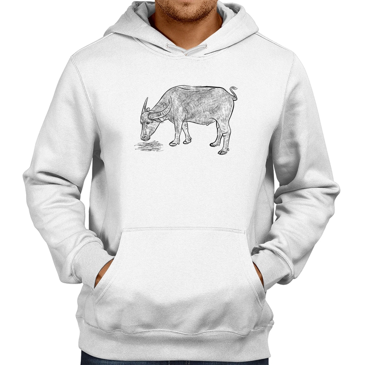 Moletom Búfalo - Branco