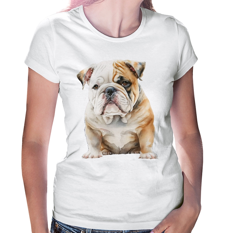 Baby Look Bulldog-Inglês
