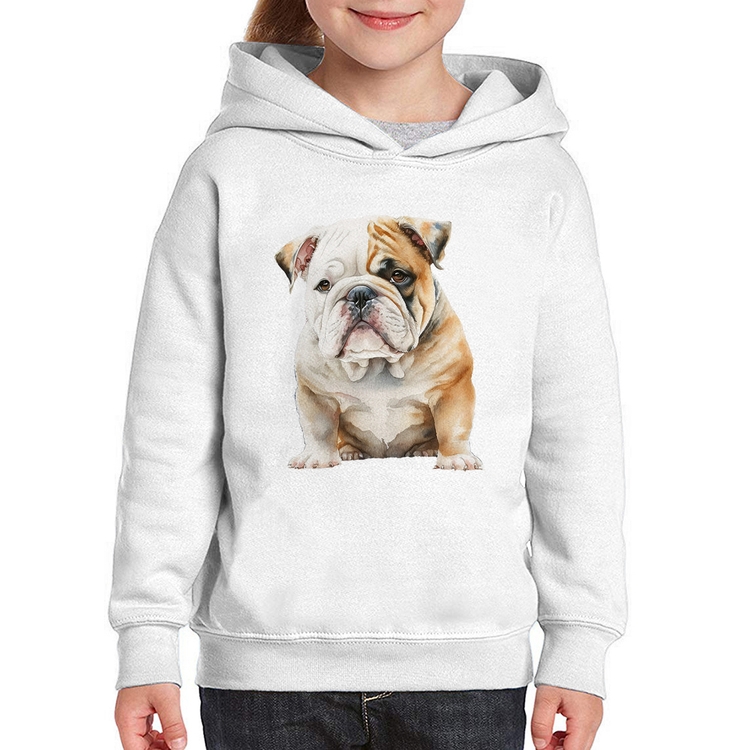 Moletom Infantil Bulldog-Inglês