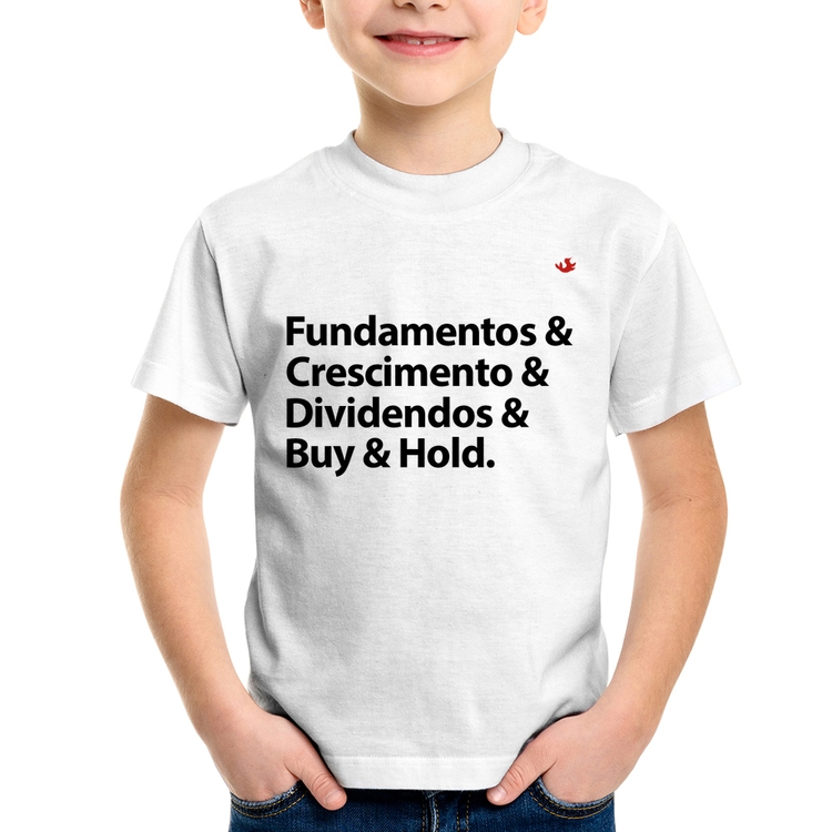 Camiseta Infantil Buy & Hold