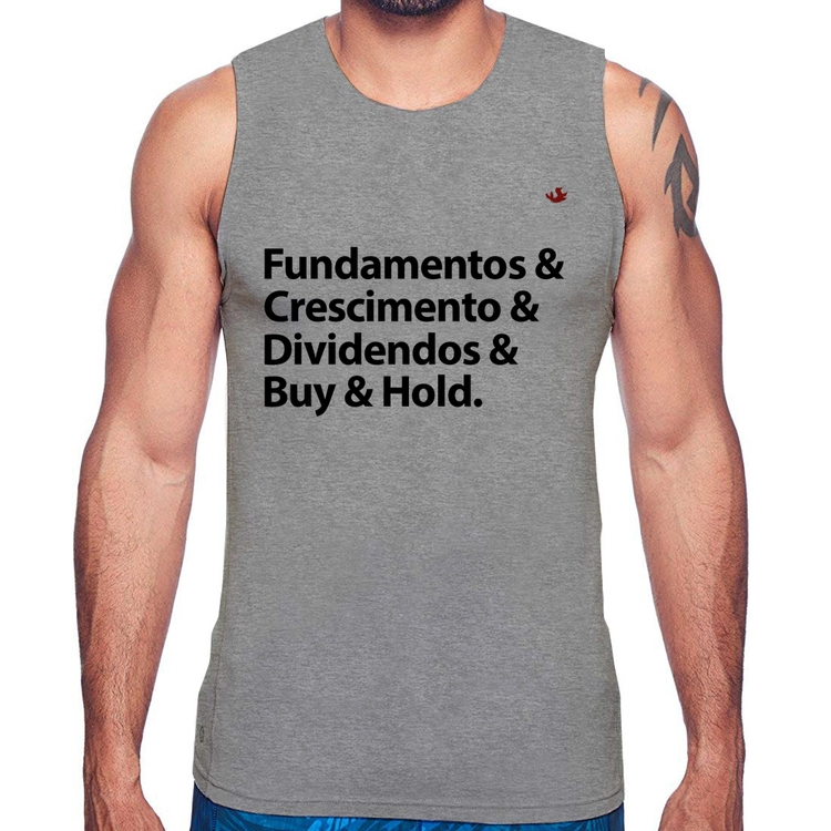 Regata Buy & Hold - Cinza