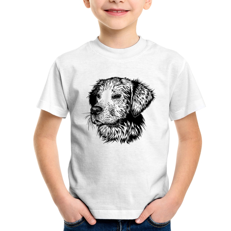 Camiseta Infantil Cãozinho