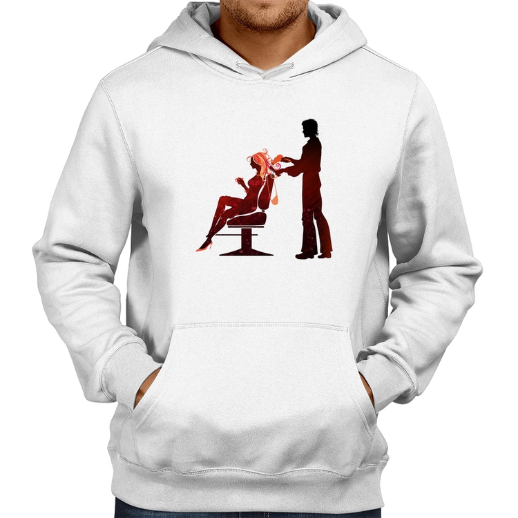 Moletom Cabeleireiro - Branco