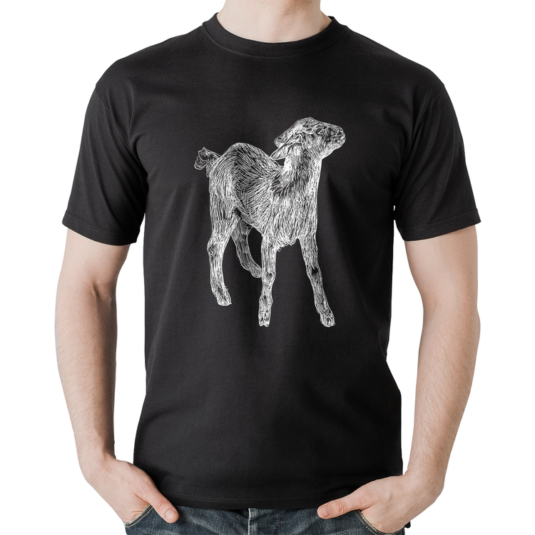 Camiseta Algodão Cabra