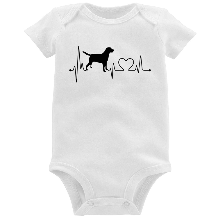 Body Bebê Cachorro Batimentos Cardíacos