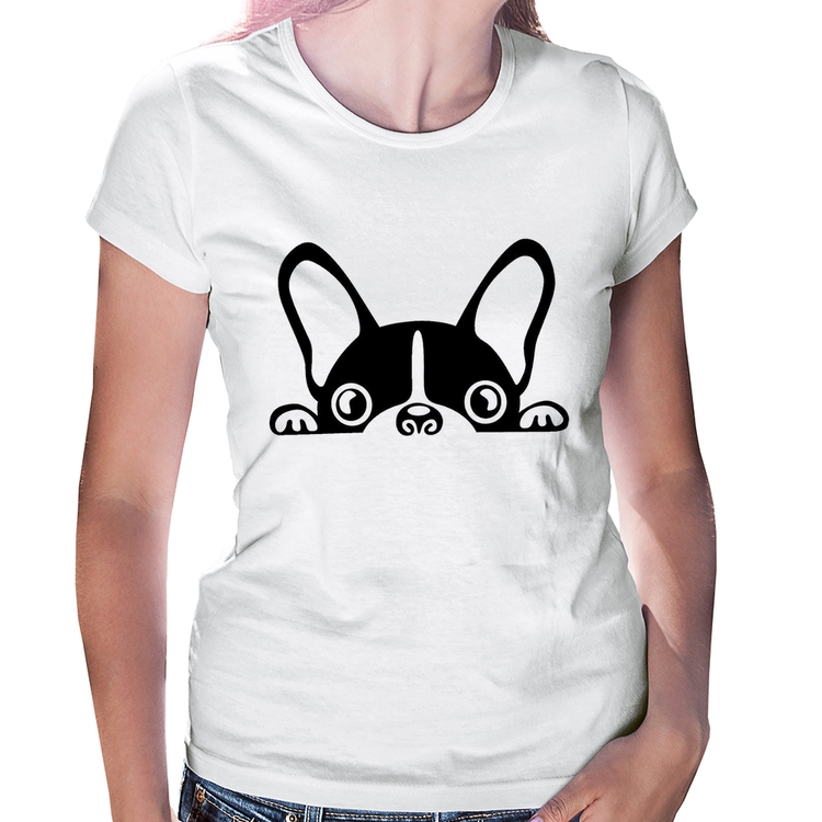 Baby Look Cachorro Boston Terrier