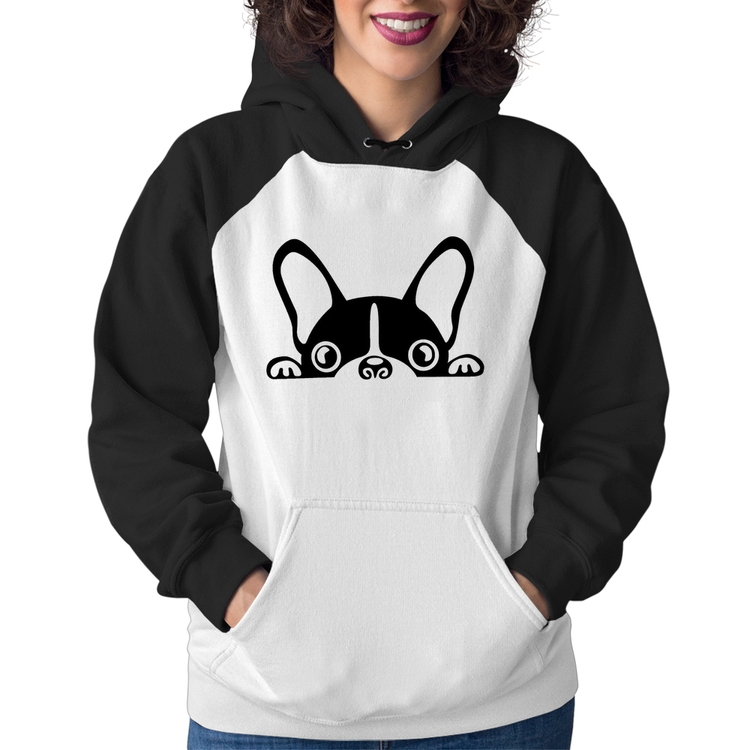 Moletom Feminino Cachorro Boston Terrier