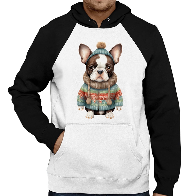 Moletom Cachorro Bulldog Francês Natalino