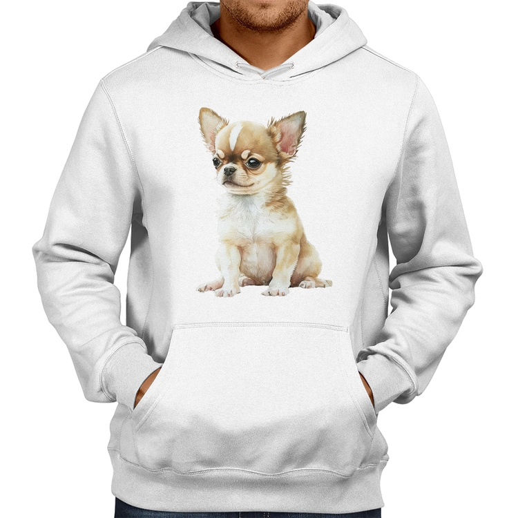 Moletom Cachorro Chihuahua - Branco