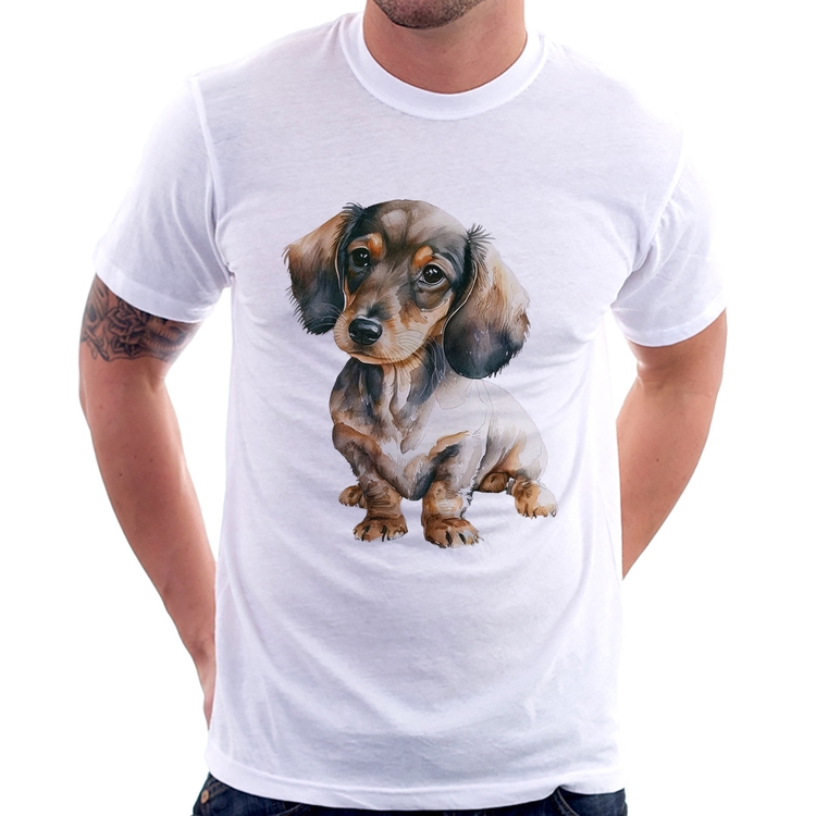 Camiseta Cachorro Dachshund