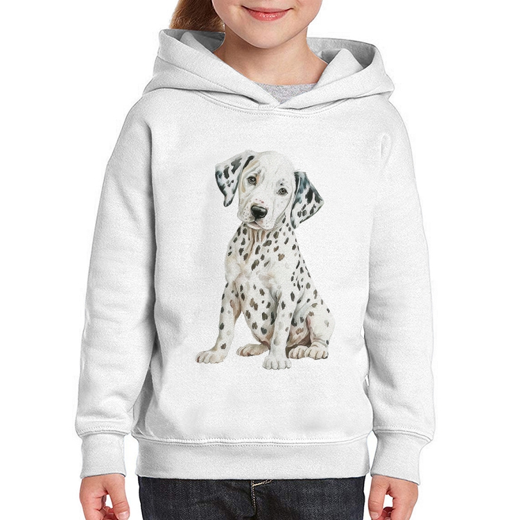 Moletom Infantil Cachorro Dálmata
