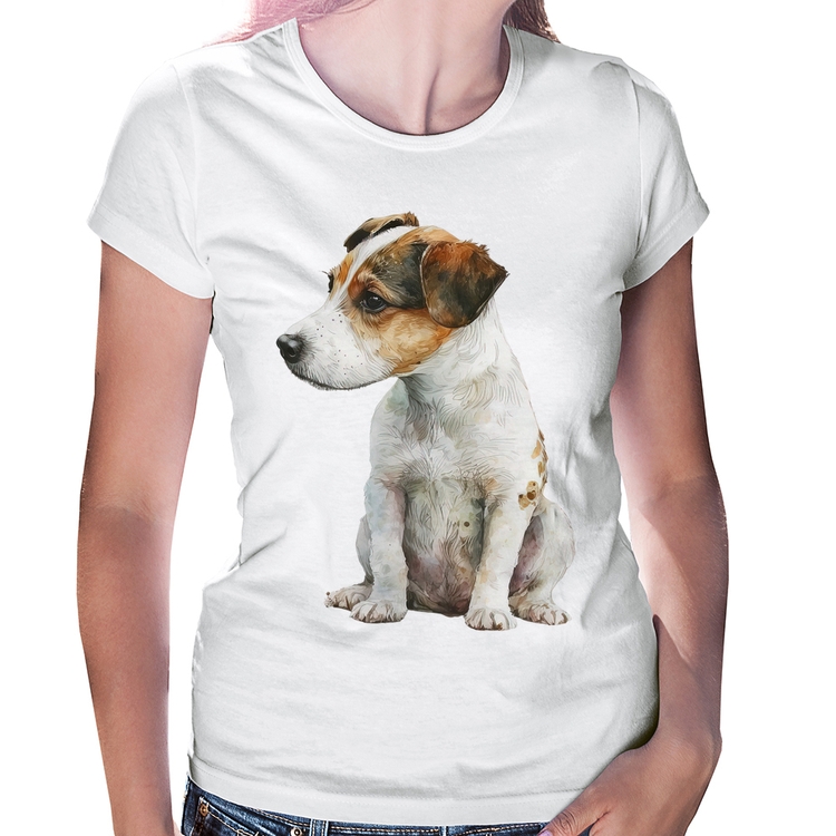 Baby Look Cachorro Jack Russell Terrier