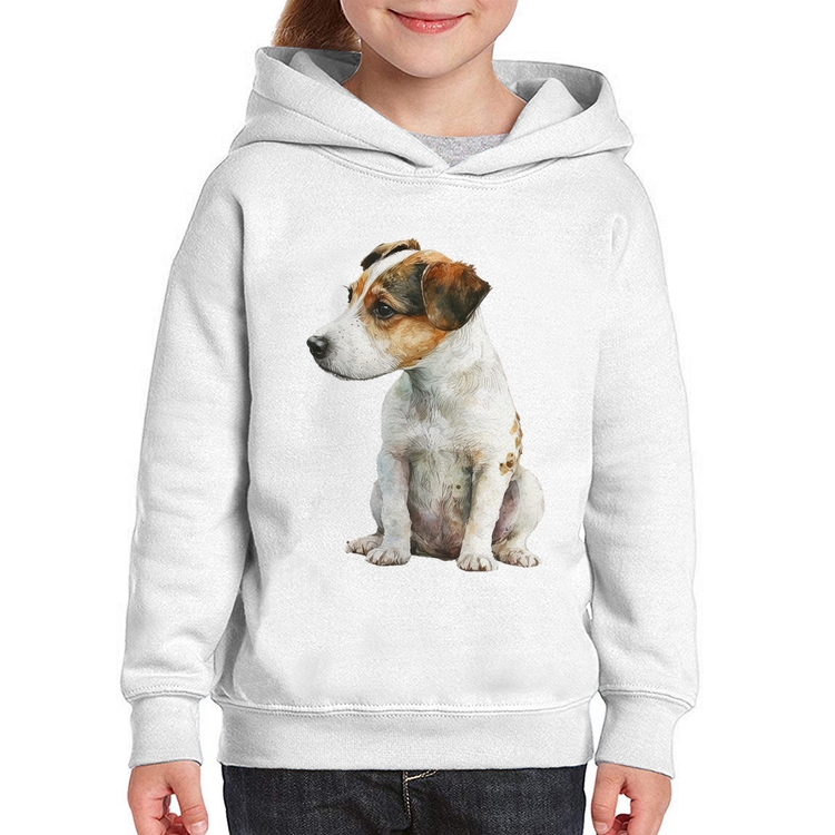 Moletom Infantil Cachorro Jack Russell Terrier