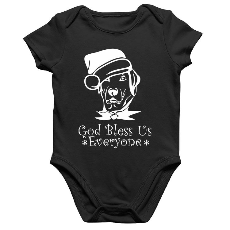Body Bebê Algodão Cachorro Noel