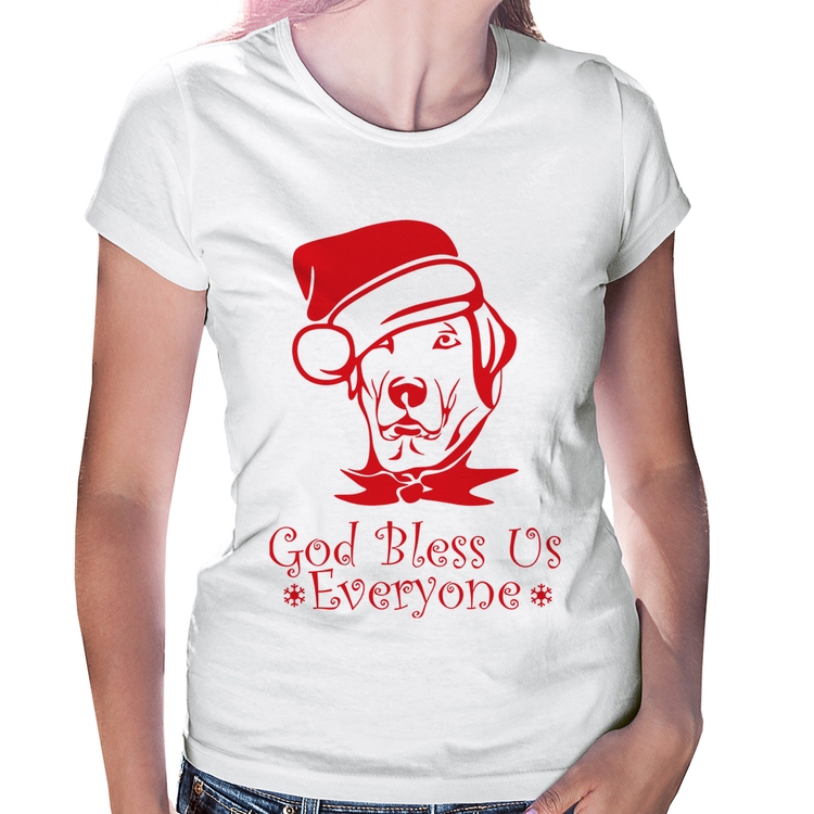 Baby Look Cachorro Noel