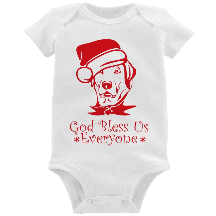 Body Bebê Cachorro Noel