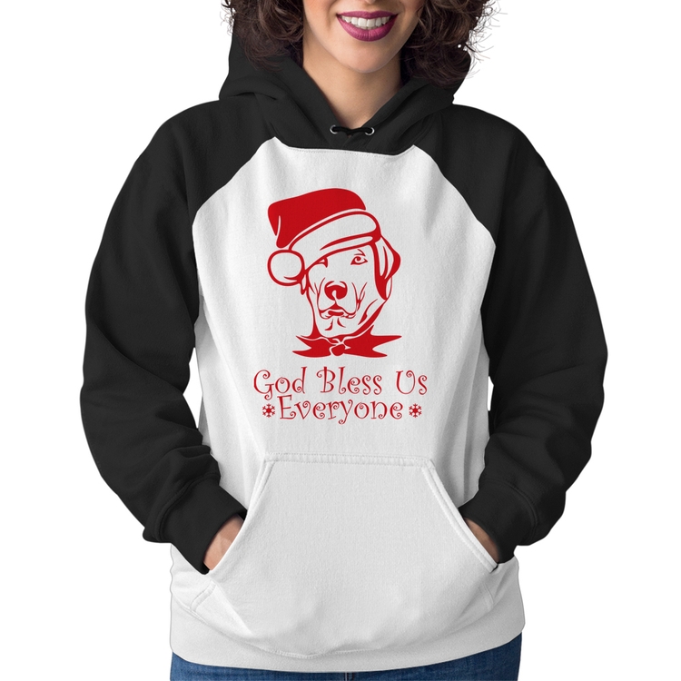 Moletom Feminino Cachorro Noel