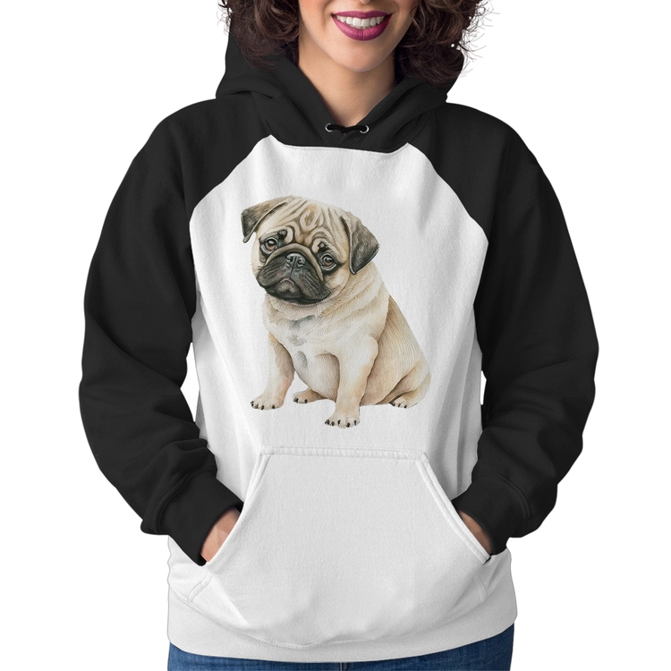 Moletom Feminino Cachorro Pug