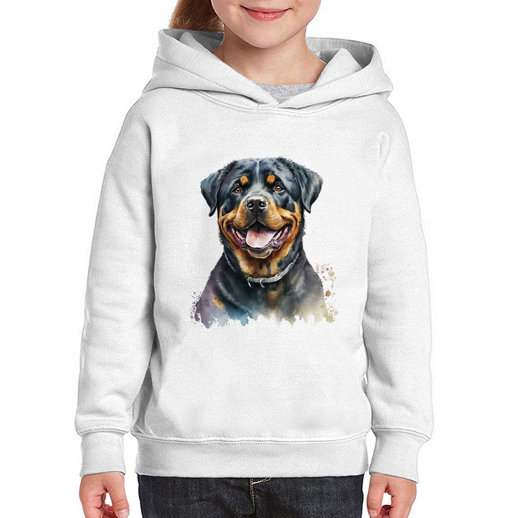 Moletom Infantil Cachorro Rottweiler