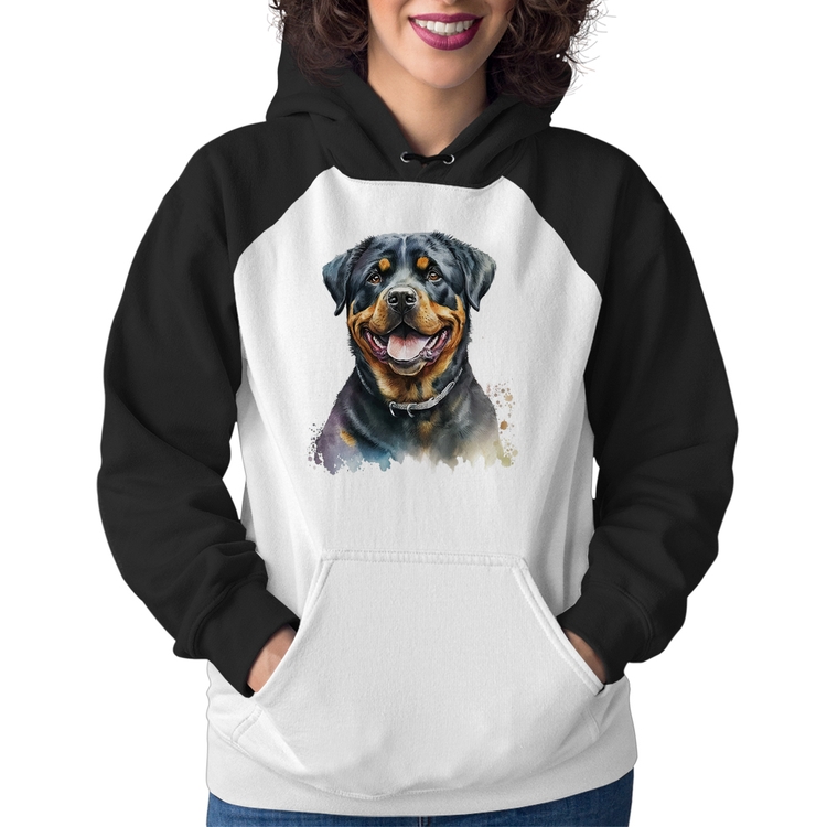 Moletom Feminino Cachorro Rottweiler