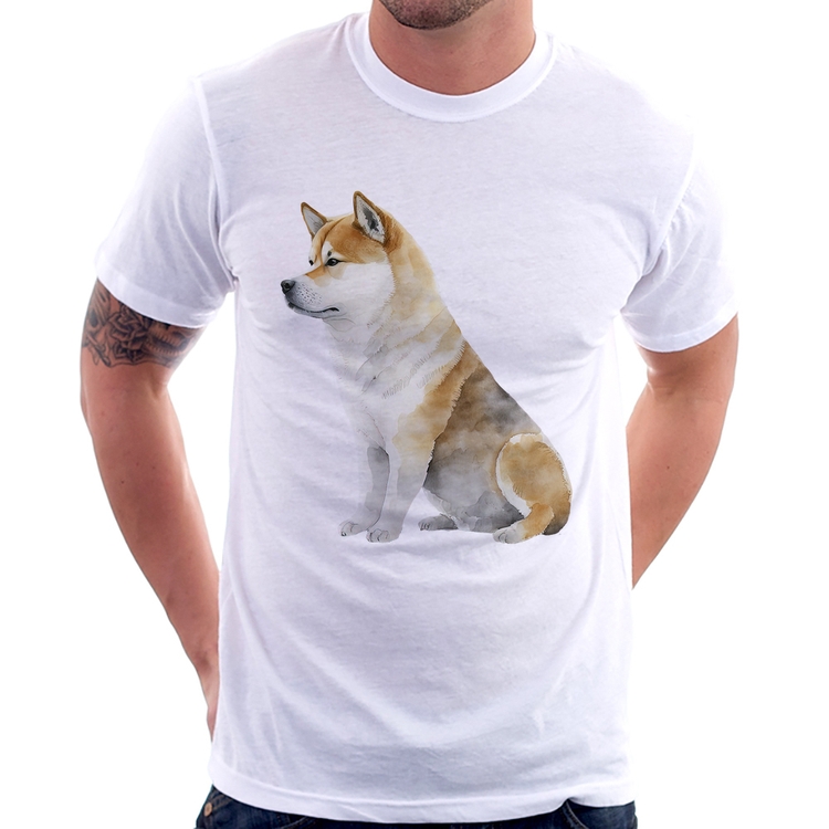 Camiseta Cachorro Shiba Inu