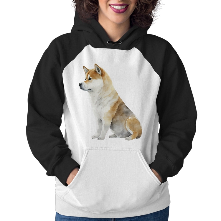 Moletom Feminino Cachorro Shiba Inu