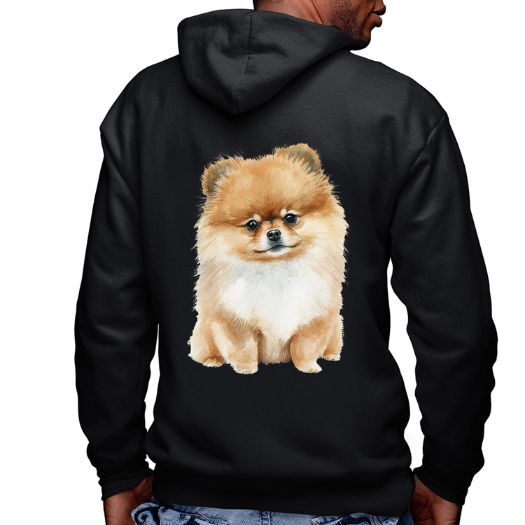 Camiseta - Cão Lulu da Pomerânia - Estampa Total