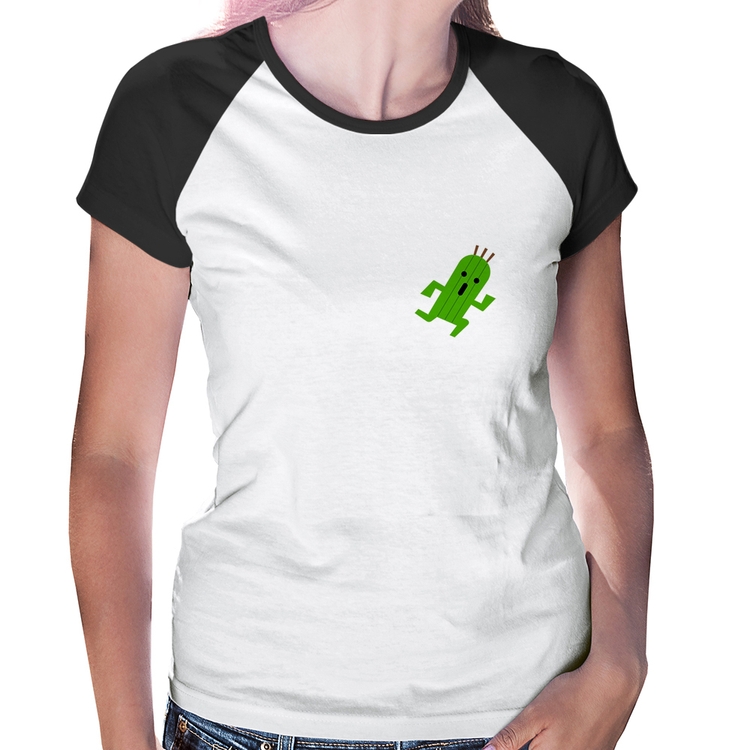 Baby Look Raglan Cactuar