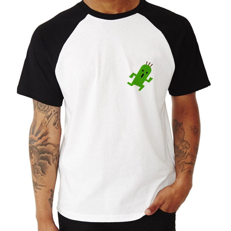 Camiseta Raglan Cactuar