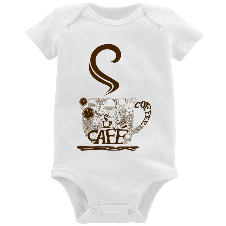 Body Bebê Café Coffee