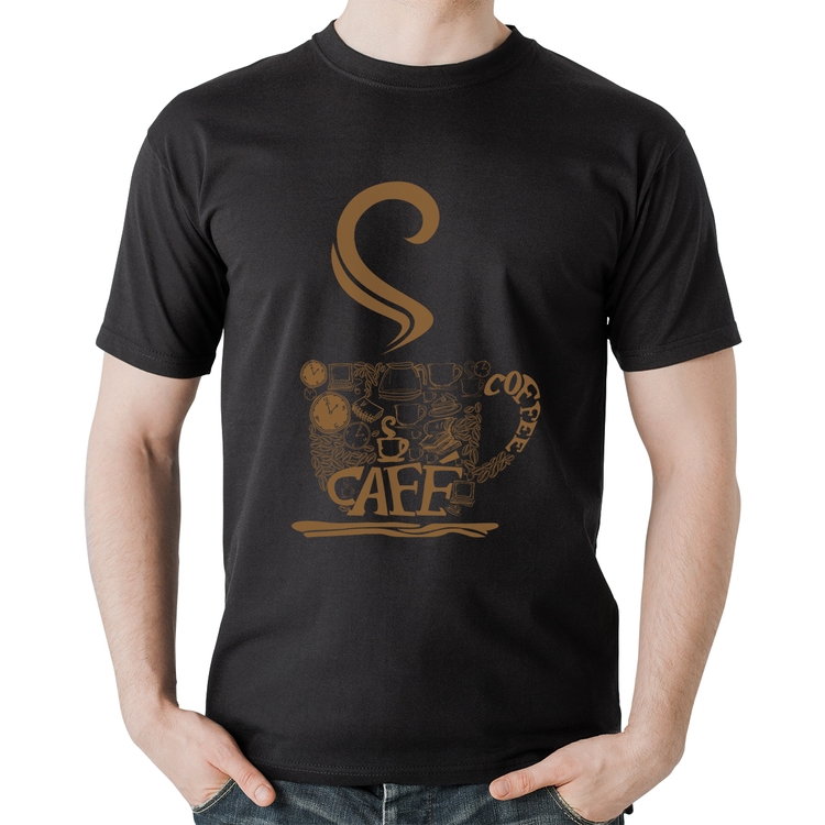 Camiseta Algodão Café Coffee