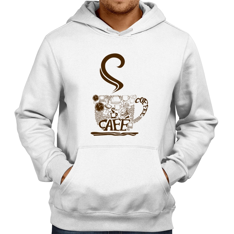 Moletom Café Coffee - Branco