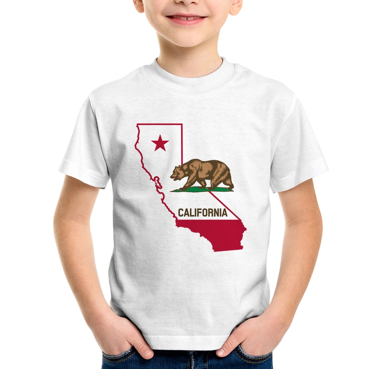 Camiseta Infantil Califórnia