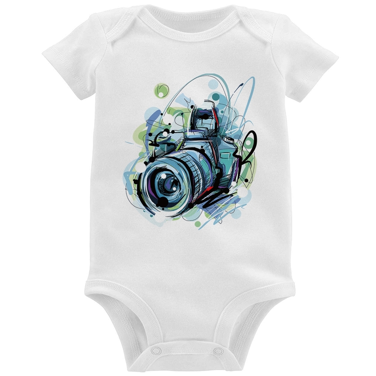 Body Bebê Câmera Fotográfica